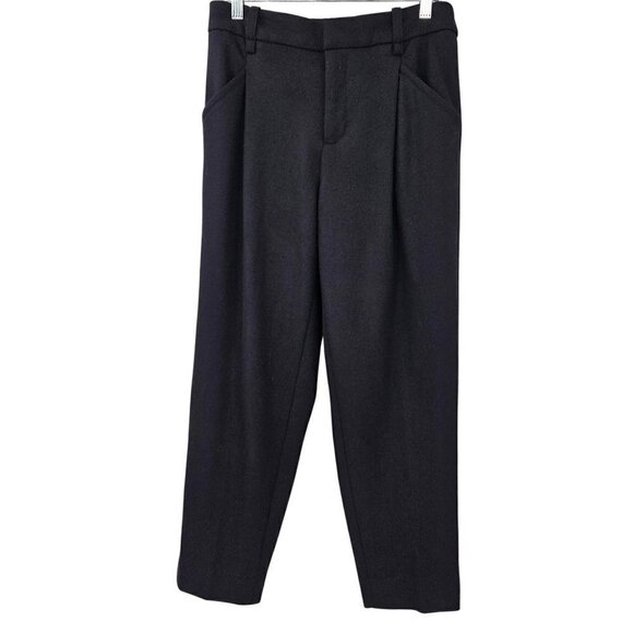 Banana Republic Pants - Banana Republic High Rise Tapered Italian Wool Blend Trouser Pant Women’s Size 8